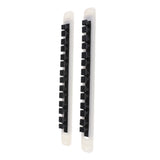 Maxbell 2x VERTICAL 7-ROD STORAGE ROD RACK - Rubber Fishing Rod Holder Wall Mounted