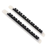 Maxbell 2x VERTICAL 7-ROD STORAGE ROD RACK - Rubber Fishing Rod Holder Wall Mounted