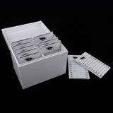 Maxbell Eyelash Storage Box,10-layer Eyelashes Display Stand/ Board Tool,Beauty Grafting Eyelash Board Acrylic Storage Case