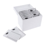 Maxbell Eyelash Storage Box,10-layer Eyelashes Display Stand/ Board Tool,Beauty Grafting Eyelash Board Acrylic Storage Case