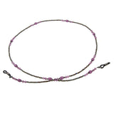 Maxbell Beaded Reading Eyeglasses Sunglasses Holder Retainer Eyewear Cord Necklace Lanyard Chain Strap
