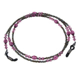 Maxbell Beaded Reading Eyeglasses Sunglasses Holder Retainer Eyewear Cord Necklace Lanyard Chain Strap