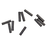 Maxbell 10 Set 3mm Glue In Bayonet Push Tube Clasp Leather Cord End Kumihimo Connector Jewelry Making Findings