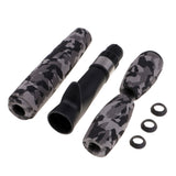 Maxbell Camoulage EVA Spinning Fishing Rod Handle with Reel Seat for Rod Building