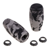 Maxbell Camoulage EVA Spinning Fishing Rod Handle with Reel Seat for Rod Building