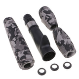 Maxbell Camoulage EVA Spinning Fishing Rod Handle with Reel Seat for Rod Building