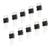 Maxbell 10 pieces TO-220 IC Terminals Voltage Regulator Spannungsregler L7809 Output DC9V 1.5A
