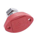 Maxbell 8mm Red Junction Block Power Post Insulated Terminal Stud for Boat Marine