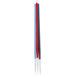 Maxbell 3 Pieces Nail Art Liner Brush UV Gel Painting Nail Design Pen Set Durable Wood Handle