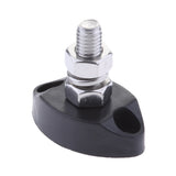 Maxbell 6mm Black Junction Block Power Post Insulated Terminal Stud for Boat Marine