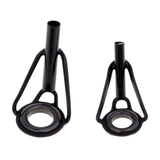 Maxbell 40Pcs/lot Fishing Rod Guides Set Tips Repair Kit DIY Rod Building Eye Rings