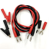 Maxbell Multimeter Test Leads Kit, Test Probes Cable + Alligator Clips + Spade Lugs