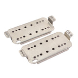 Maxbell Pack of 2 Cupronickel Humbucker Double Coil Pickup Baseplate Base N+B for Electric Guitar Replacement Parts