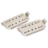 Maxbell Pack of 2 Cupronickel Humbucker Double Coil Pickup Baseplate Base N+B for Electric Guitar Replacement Parts