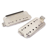 Maxbell Pack of 2 Cupronickel Humbucker Double Coil Pickup Baseplate Base N+B for Electric Guitar Replacement Parts