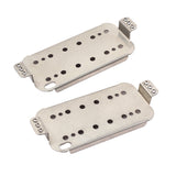 Maxbell Pack of 2 Cupronickel Humbucker Double Coil Pickup Baseplate Base N+B for Electric Guitar Replacement Parts