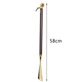 Maxbell Lightweight Long Shoe Horn Alloy Shoe Lifter Tool Handled Shoehorn 58cm/22.83''