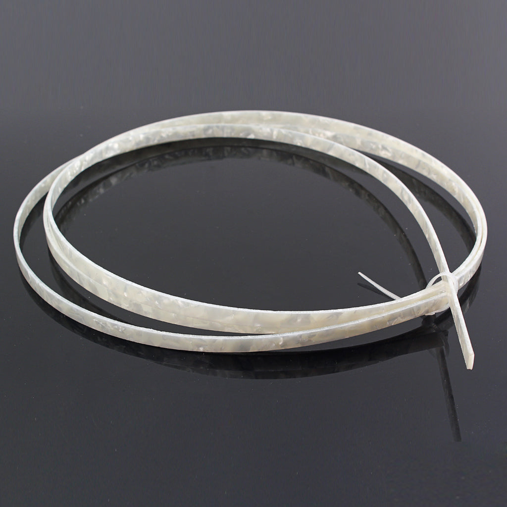 Maxbell 1 Piece Celluloid Guitars Basses Ukulele Mandolin DIY Binding Purfling Strip for Guitar Maker Luthiers