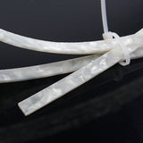 Maxbell 1 Piece Celluloid Guitars Basses Ukulele Mandolin DIY Binding Purfling Strip for Guitar Maker Luthiers