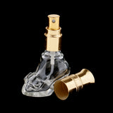 Maxbell 6ml 5PCS Comestics Storage, Perfume Essential Oil Aftershave Bottle Glass, Pump Scent Sprayer Atomizer Storage Portable