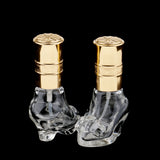 Maxbell 6ml 5PCS Comestics Storage, Perfume Essential Oil Aftershave Bottle Glass, Pump Scent Sprayer Atomizer Storage Portable