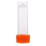 Maxbell 6 Pieces Clear Plastic Needle Storage Tubes with Cap Sewing Needle Container