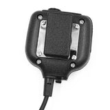 Maxbell Two Way Radio Waterproof Remote Speaker Microphone Black with 3.5mm Jack