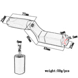 Maxbell Big Guitar Bass Ukulele Peg String Winder Head Tools for String Instrument