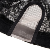 Maxbell Elastic Wig Caps, Black Hair Wig Weaving Stretchable Net Mesh Cap, Elastic Snood Caps
