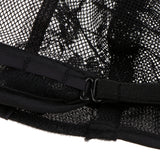 Maxbell Elastic Wig Caps, Black Hair Wig Weaving Stretchable Net Mesh Cap, Elastic Snood Caps