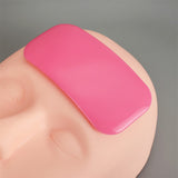 Maxbell Eyelash Extension Loose Lash Glue Stand Holder Pink Silicone Pad Extensions