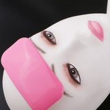 Maxbell Eyelash Extension Loose Lash Glue Stand Holder Pink Silicone Pad Extensions