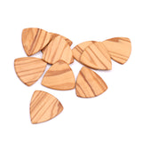 Maxbell Wood Guitar Pick Plectrum for Acoustic Electric Guitar Ukulele Bass