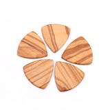 Maxbell Wood Guitar Pick Plectrum for Acoustic Electric Guitar Ukulele Bass