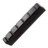 Maxbell 2 Pieces Plastic 6 String Guitar 43mm Slotted Nut for Left Handed Acoustic Guitar Accessory