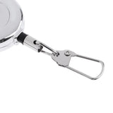 Maxbell Fly Fishing Retractable Zinger Reel Cord Retractor Fishing Tools Key Chain