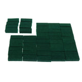 Maxbell 50 Pieces Upright Piano Damper Felt Set Keyboard Instrument Parts for Piano Green 1.10x0.39x0.28inch