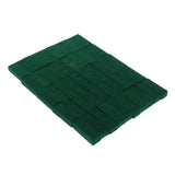 Maxbell 50 Pieces Upright Piano Damper Felt Set Keyboard Instrument Parts for Piano Green 1.10x0.39x0.28inch