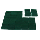 Maxbell 50 Pieces Upright Piano Damper Felt Set Keyboard Instrument Parts for Piano Green 1.10x0.39x0.28inch