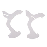 Maxbell Exquisite Ukulele Violin Display Soft Rubber Covering Stand Holder Hangers for Exhibition Music Store Home