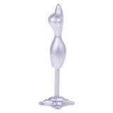 Maxbell 1:12 Dollhouse Miniature Female Model Clothes Stents Clothing Holder Rooms Accessories Sliver