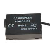 Maxbell DR-E8 DC Coupler for Canon 550D 600D 650D 700D LC-E8P01 Power Battery Pack AC Adapter Charging Kit