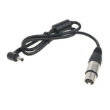 Maxbell Power Supply Cable Cord Wire DC-4PXLR for Blackmagic Design BMD URSA Mini Camera