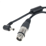 Maxbell Power Supply Cable Cord Wire DC-4PXLR for Blackmagic Design BMD URSA Mini Camera