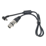 Maxbell Power Supply Cable Cord Wire DC-4PXLR for Blackmagic Design BMD URSA Mini Camera