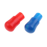 Maxbell 60pcs 23mm Mixed Color Replacement Plastic Pegs for Traditional Family Game Hexagon Wooden Chinese Checkers