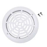 Maxbell White Main Drain Suction Cover Plate For In-Ground Swimming Pools