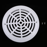 Maxbell White Main Drain Suction Cover Plate For In-Ground Swimming Pools