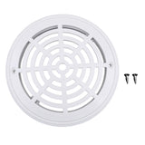 Maxbell White Main Drain Suction Cover Plate For In-Ground Swimming Pools