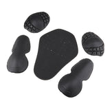 Maxbell Motorcycle Jacket Lining Protectors Pad Shoulders Elbow Back Armor